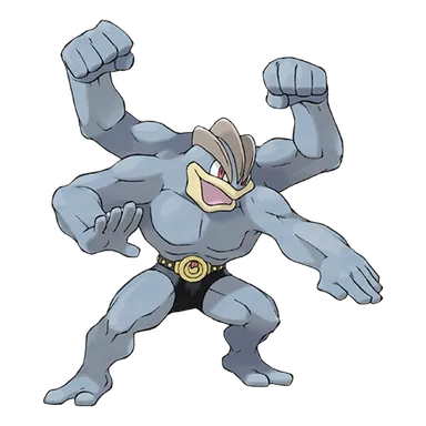 official artwork of machamp